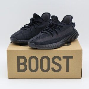 Adidas - Yeezy Boost 350 V2 - ONYX - HQ4540 US SIZE 6 MEN SIZE 7 WOMEN BLACK